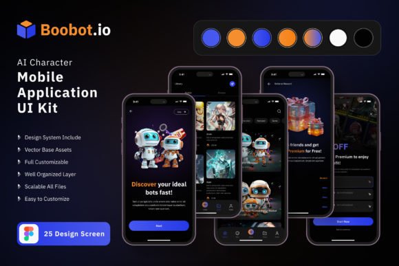 Ai Character App Mobile UI KIT: A Powerful Tool for Building Amazing Mobile Experiences