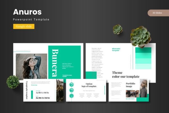 Bunera - Google Slide Template: A Versatile Tool for Modern Presentations