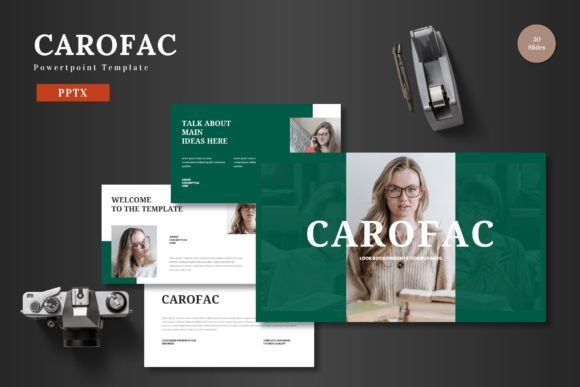 Carofac - Powerpoint Template: A Versatile Tool for Professional Presentations