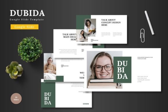 Dubida - Google Slide Template: A Versatile Tool for Modern Presentations