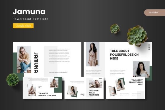 Explore Jamuna - Google Slide Template