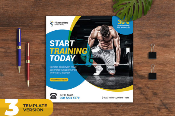 Fitness Gym Social Media Banner: A Versatile Tool for Modern Fitness Businesses
