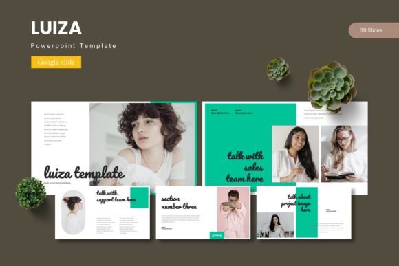 Luiza - Google Slide Template