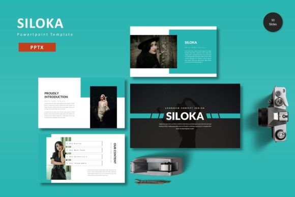 Siloka - Powerpoint Template: Elevate Your Presentations with Professional Design