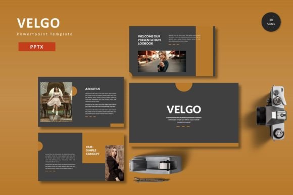 Velgo - Powerpoint Template: Elevate Your Presentations with Professional Design