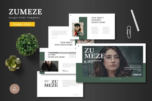 Zumeze - Google Slide Template
